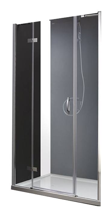 Дверь душевая CEZARES BERGAMO-W-B-13-40+60/60-P-Cr-L 160х195 см, в нишу, распашная