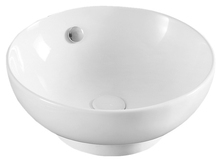 Раковина накладная Azario AZ4947 41х41х16,5 см, фаянс