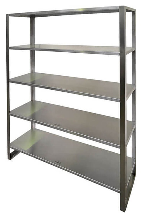 Стеллаж кухонный Oceanus 7-008.10 1250х400х1600 мм (нерж. сталь)