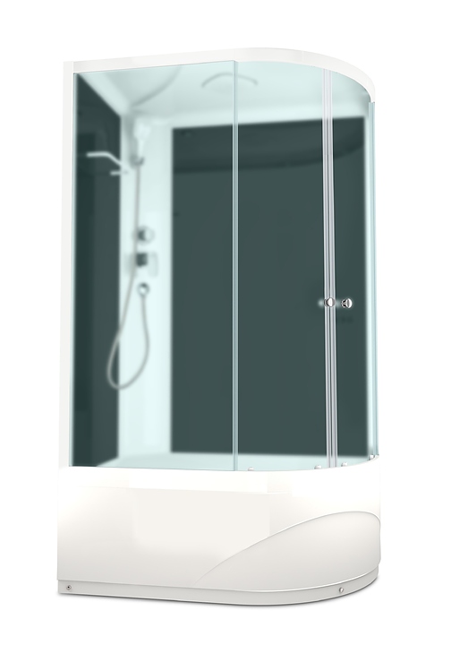 Душевая кабина Domani-Spa Delight 128 high R DS01D128RHBM00 120х80 см