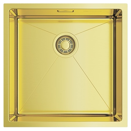 Кухонная мойка Omoikiri Taki 44-U/IF-LG светлое золото