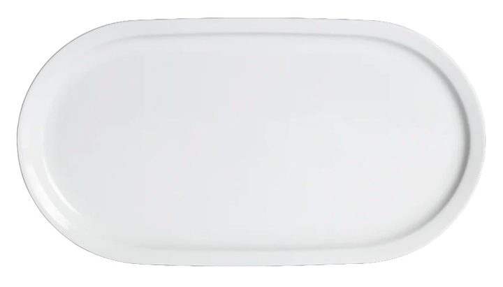 Тарелка Loveramics Er-go! Fish Plate D101-11B 37 см, белый (White)