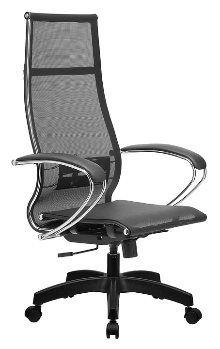 Кресло Метта Комплект 7 (MPRU)/подл.131/осн.001, черное