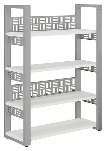 Стеллаж открытый КОБОР SO4-60/36 aluminum/premium