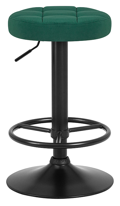 Табурет барный DOBRIN 5008-LM BRUNO BLACK (зеленый)