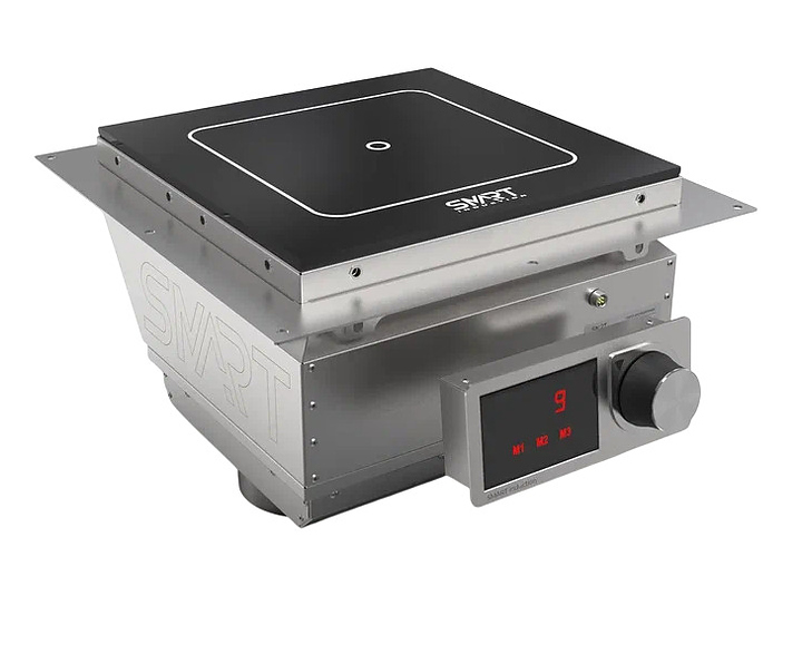 Индукционная плита SMART INDUCTION DROP-IN C71-5F1 5кВт нержавеющая сталь, черный