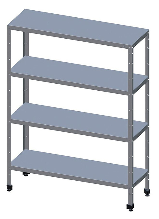 Стеллаж кухонный VIATTO СТК-1500/400-ЮТ