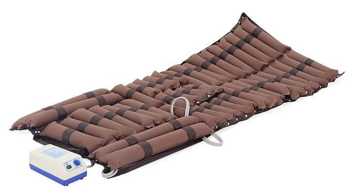 Матрас противопролежневый для медицинской кровати Med-Mos DL06-I для YG-3 и YG-5 коричневый с РУ