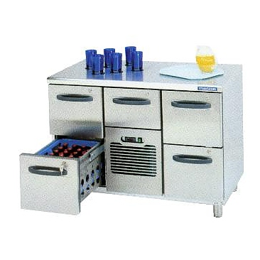 Холодильный прилавок для бутылок Hackman (4321012) NT-1200-BО2-MBO-B02