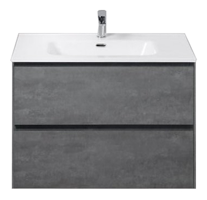 Тумба под раковину BelBagno PIETRA-800-2C-SO-SCM Stucco Cemento
