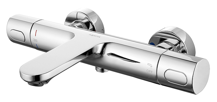 Смеситель для ванны с душем Aquatek Альфа AQ1943CR хром