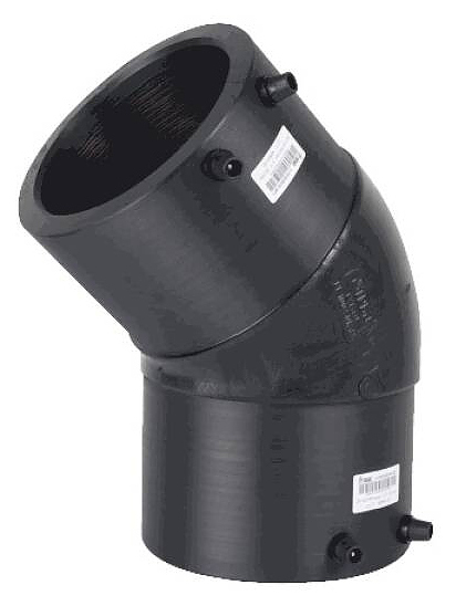 Отвод электросварной TEGA Дн 75х45гр Ру16 SDR11 Type D