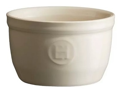 Форма для запекания Emile Henry 77638 d 90 мм h 60 мм керамика, белый