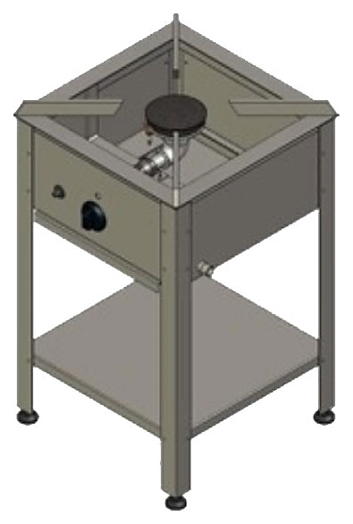 Плита-табурет газовая Вулкан GK 500 8121