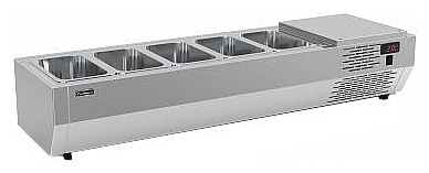 Витрина холодильная Carboma IKI A30 SM 1,2 (5 GN1/4)