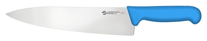 Нож кухонный Sanelli Ambrogio SC49026L 260 мм, синий