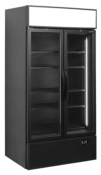 Шкаф холодильный TEFCOLD FSC1000H черный