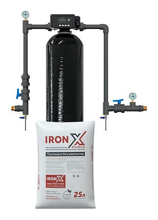 Система обезжелезивания с воздушной подушкой SpaceAqua IronOXY 1044 FR1BM IronX