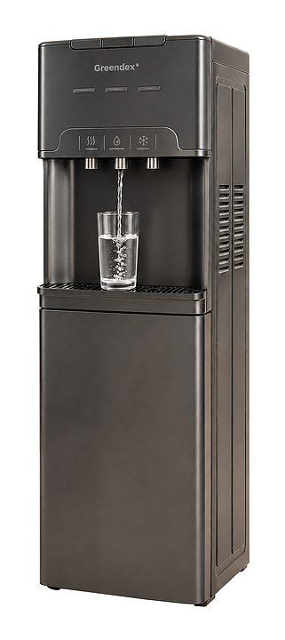 Кулер для воды Greendex Silver Star Dark YLR-LW-2-5-603SL темно-серый