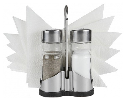 Набор для специй Luxstahl Family 768N+салфетница