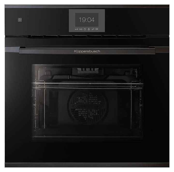 Духовой шкаф с пиролизом Kuppersbusch BP 6550.0 S6  Black Steel 3600 Вт 70 л 595х559х595 мм черный
