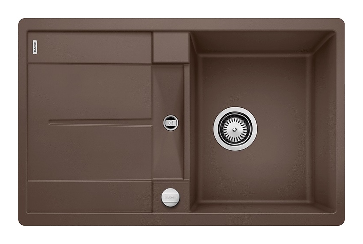 Кухонная мойка Blanco METRA 45 S-F SILGRANIT кофе
