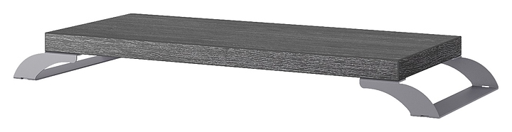 Подставка под монитор КОБОР AK1-60/22 graphite/glazed