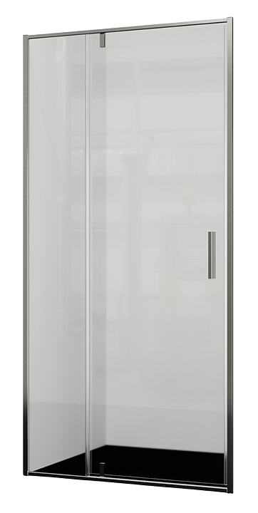 Дверь душевая Wasserkraft Spree 14P05 1200х2000 мм, никель