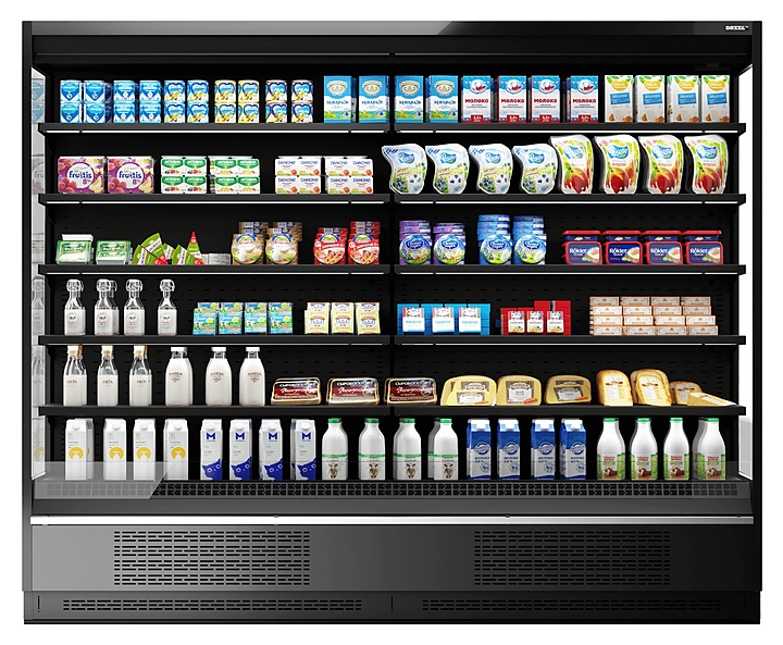 Горка холодильная Dazzl Vega 080 H210 190 Plug-in гастрономическая