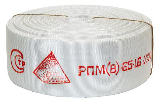 Рукав пожарный Русарсенал РПМ(В)-65-1,6-УХЛ1 без комплекта