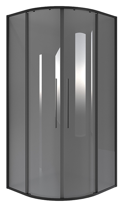 Уголок душевой Niagara Nova NG 2827-34BLACK 100х100х195 см