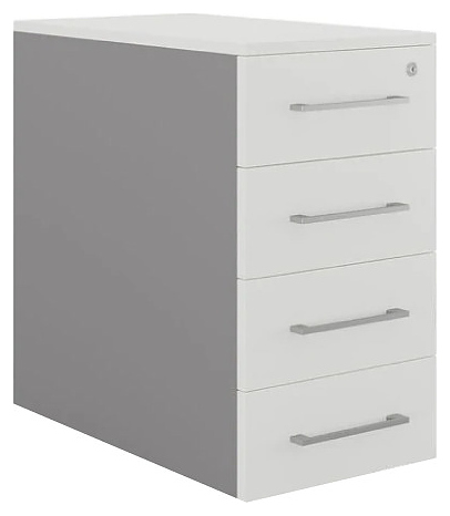 Тумба приставная КОБОР TS4-40/80 aluminum/premium