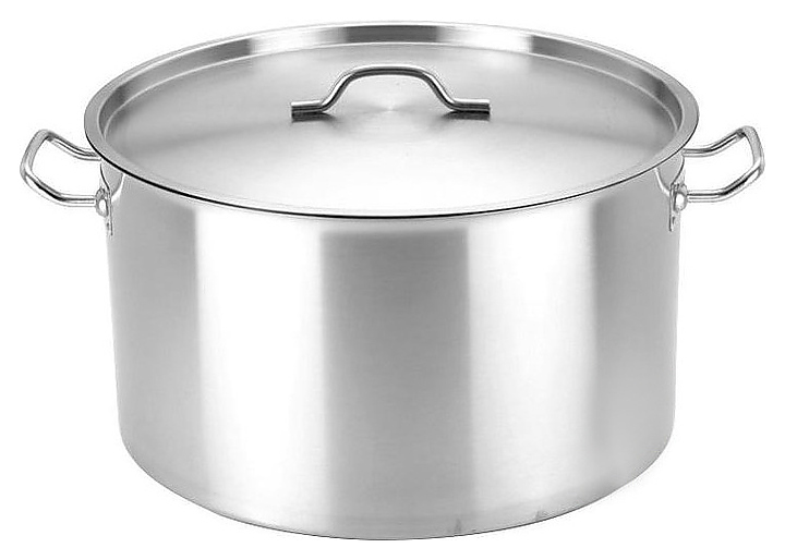 Котел INDOKOR 30 л 35х32 см (нерж. сталь) с крышкой