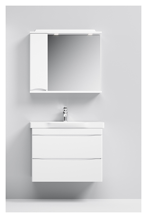 Гарнитур AM.PM Like 20945 80 см, 3 предмета, подвесной