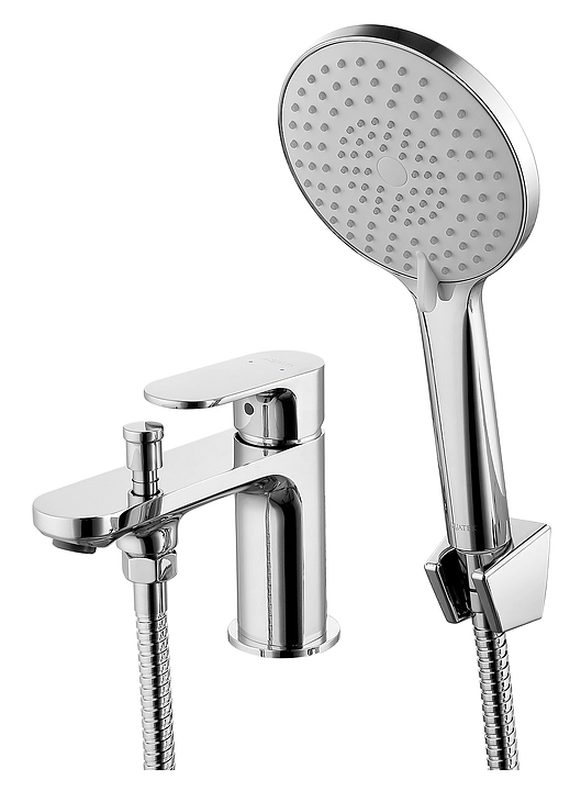 Смеситель для ванны с душем Aquatek Альфа AQ1944CR хром