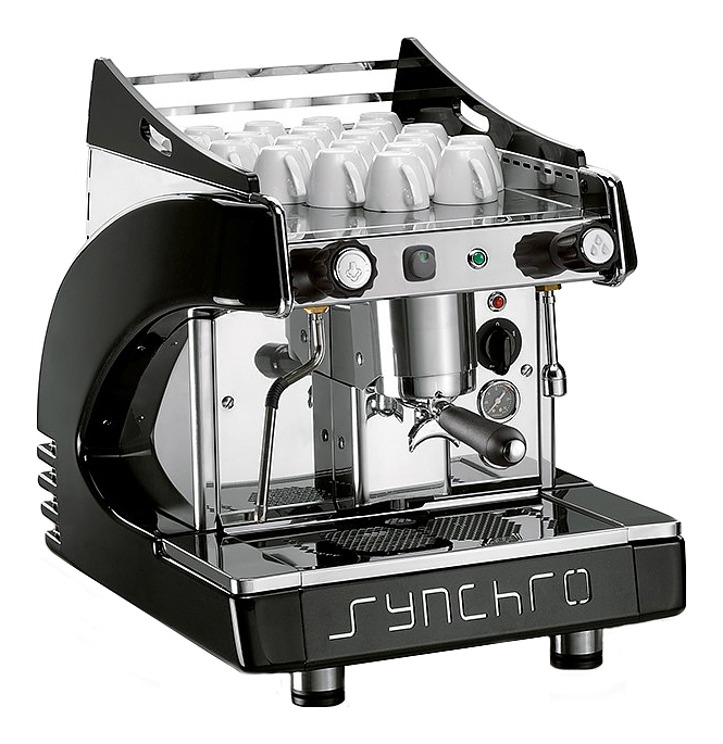 Кофемашина Royal Synchro 1GR Semiautomatic Boiler 7LT Motor-Pump inside белая