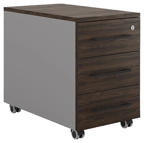 Тумба мобильная КОБОР TМ3-40/70 aluminum/charlston