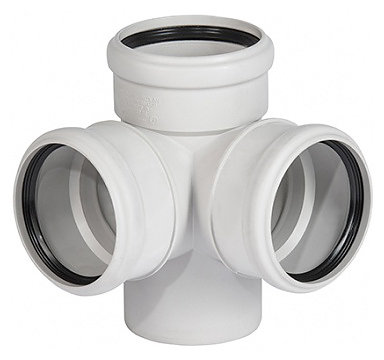 Крестовина Ostendorf SKED Дн 110х110х110х87гр, 2-х плоскостная