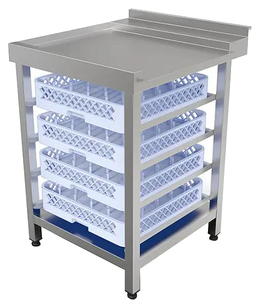 Стол для посудомоечной машины КОБОР СПМ/3-60/70/Л