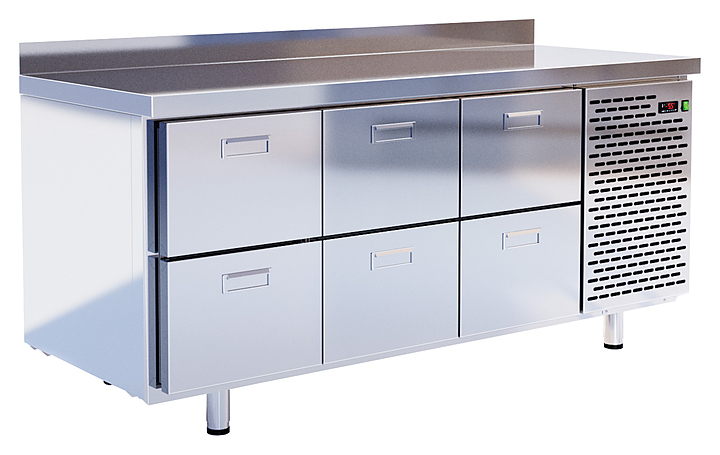 Стол морозильный ITALFROST (CRYSPI) СШН-6,0 GN-1850