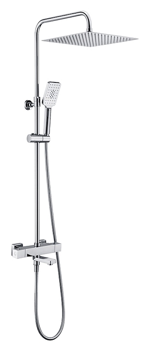 Душевая система с термостатическим смесителем Wasserkraft A19901 Thermo хром