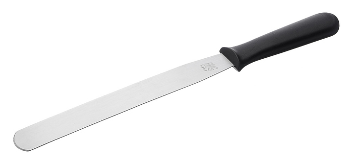 Лопатка кухонная MGprof 80932 36 см 23х3 см прямая, нержавеющая сталь