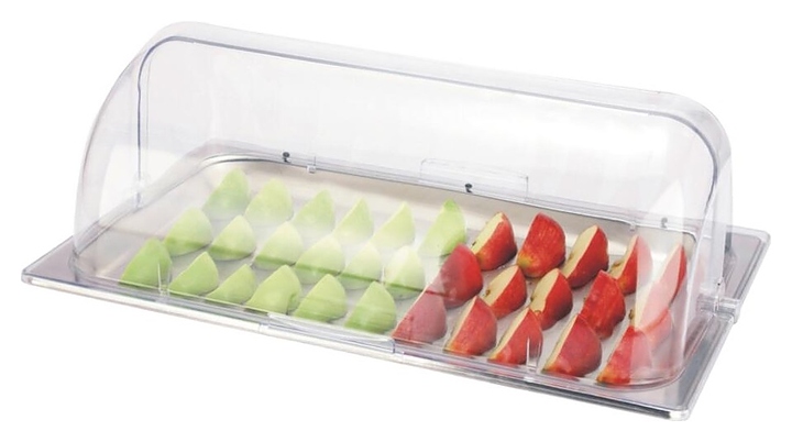 Поднос для выкладки Sunnex X88113-M 53х32,5х19 см (нерж. сталь / пластик)