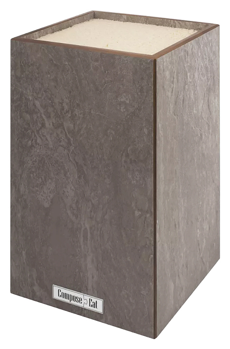 Подставка для ножей ComposeEat PDN120403KL6 12х12х24 см, эвора бежевая