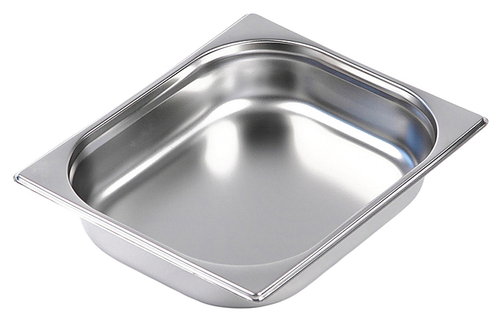 Гастроемкость Luxstahl 812-2 GN 1/2-65 (327х265х65) нерж.