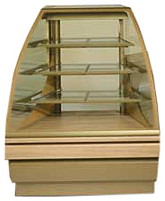 Витрина холодильная Viessmann (Norpe) SAGA-EA-45-M дуб (угловая)