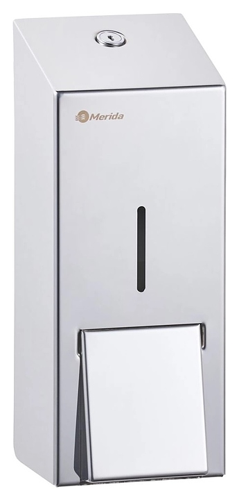 Дозатор жидкого мыла Merida STELLA R MAXI DSP106.R 1 л (нерж. сталь) полированная сталь