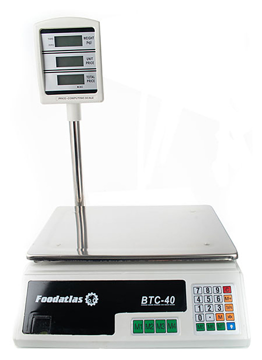 Торговые весы Foodatlas ВТС-40