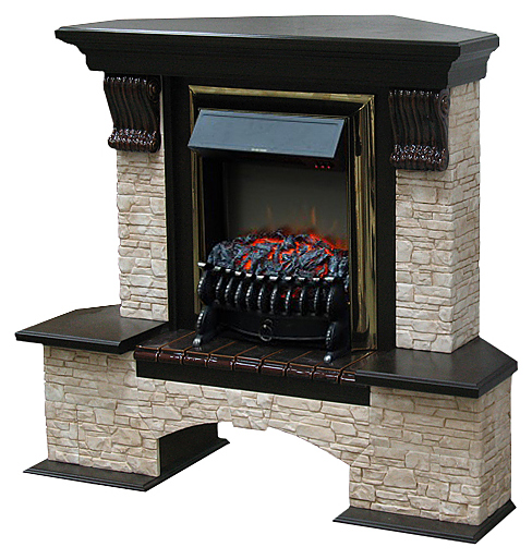 Камин Glenrich Бостон К Fobos BR ГО венге угловой