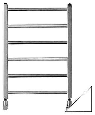 Полотенцесушитель водяной Zehnder Stalox STX-060-045 белый, 60х45 см